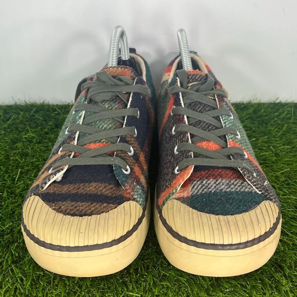 Keen Womens Size US 11 Forest Night Elsa Wool Fleece Plaid Sneakers - Picture 2 of 8